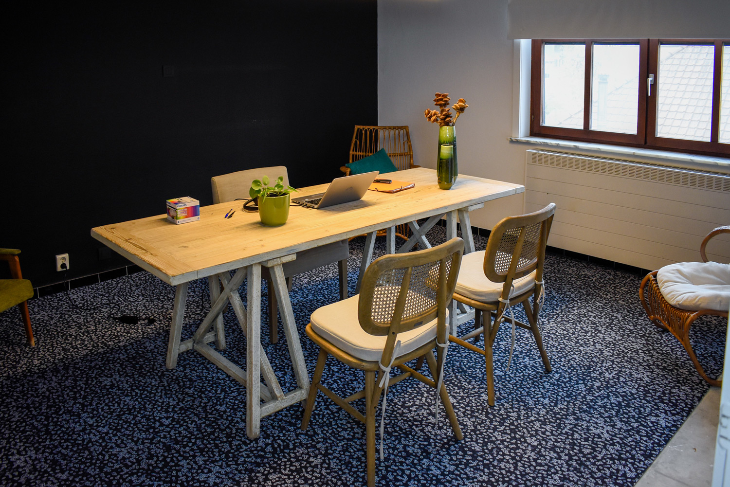 co-working deskroom